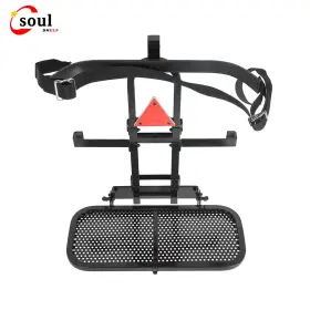 Ss13392 Soulshelf Golf Cart Rear Seat Bag Holder Universal Attachment Set For Club Car Ezgo Yamaha