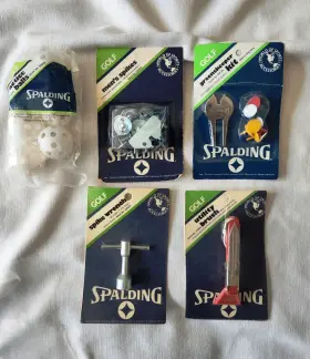 04008822006 Spalding Golfers Gift Set Bundle New In Package