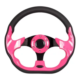 B0cyt3v4vn Spaorcco Pink Golf Cart Steering Wheel Universal Fit Yamaha Ezgo Rxv And Txt Club