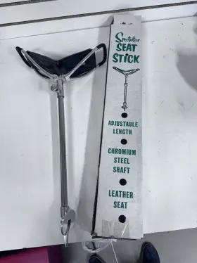 2135587 Spectator Seat Stick Vintage Golf Adjustable Chair Outdoor Folding Stool