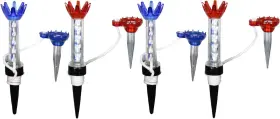 Sports 445000298270 Low Friction Reusable Golf Magnet Tee 3 Inches 80 Mm 4 Pcs Packed Blue Red