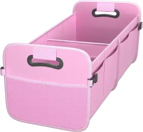 Qsp215 Sposuit Trunk Organizer For Car - Collapsible Pink