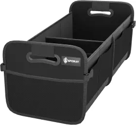 Sf-fdcv-37 Sposuit Trunk Organizer For Car - 70l Collapsible Black