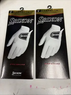 Srixon 653427107199 2 Womens Right Hand Cabretta Leather Golf Glove Size Large