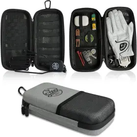Steez Golf 647535652764 Accessory Case - Bag Organizer. Airtight Water-resistant Protective Hard