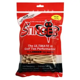 275proxlst125cmp Stinger Tees Unisex Adult Natural Golf 2 3/4 Inch 200 X-large Orange