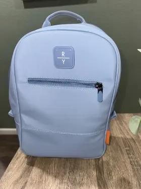 516230q Stitch Golf Shoe Bag Light Blue