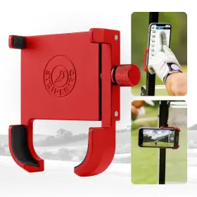 Stripebird 850061568144 - Original Magnetic Golf Cart Phone 1.25 X 3.25 3.2 Inches Red