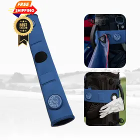 Stripebird 850061568649 - Premium Golf Cart Strap Sleeve Protector Blue Save Your
