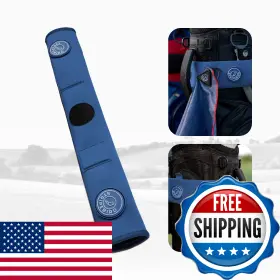 B0f63pdttp Stripebird - Premium Golf Cart Strap Sleeve Protector Blue Save Your Ba
