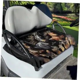 Suh-alg0235cz47-1-32 Suhoaziia Universal Golf Cart Seat Covers Portable Club Car Towel Running Horse