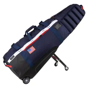 200933 Sun Mountain New Meridian Travel Bag - Navy/white/red