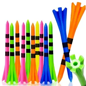 Swingtek 735550635579 120 Pack Plastic Golf Tees Contain 100 Pcs 3-1/4 And 1-1/2