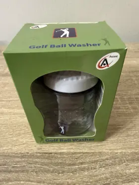 Swiss Ascent 643950248674 Golf Ball Washer Cleaner - Golfers Best Gift Present Souvenir Idea