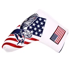 Sword &shield Sports 604270115343 Usa Flag And Eagle Golf Driver/fairway Wood/hybrid/iron/mallet Putter/blade P