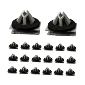 Sylvil-1492mc Sylvil 20pcs Rocker Moulding Clip Wheel Flare Clips Car Front Lower