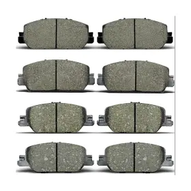 D2036-d2037 Talamoyi Replacement For Front And Rear Brake Pads Ceramic Kits Honda Cr-v 201