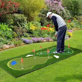 Taus 197839108813 Golf Putting Green 5x12ft Mat Golfing Training Practice Outdoor