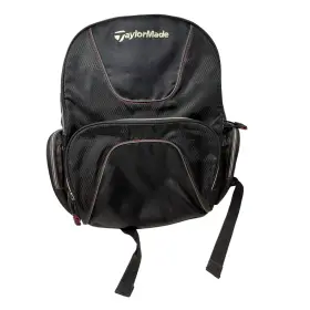 0105125802 Taylormade Tm Performance Backpack Golf Travel Book Bag Black Office Gym Zip Up