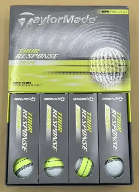 Mvp031768 Taylormade 192371903322 Tour Response Stripe Golf Balls One Dozen Mvp031768 Taylormade 192371903322 Tour Response Stripe Golf Balls One Dozen