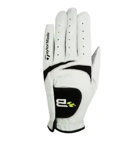 Taylormade 847903049671 New Mens Regular Lh-ml Burner Performance Golf Glove-white