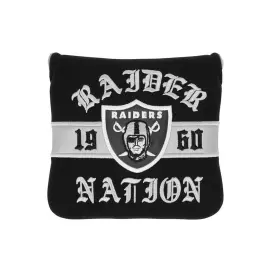 M2300201 Taylormade Golf Nfl Mallet Putter Headcover Las Vegas Raiders