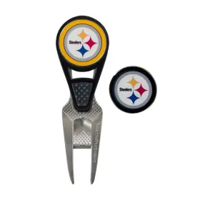 T0233917 Team Effort Nfl Cvx Repair Tool With Ball Marker - Pittsburgh Steelers