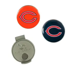 T0234017 Team Effort Nfl Hat Clip - Chicago Bears