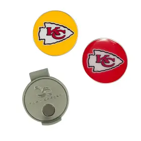 T0234317 Team Effort Nfl Hat Clip - Kansas City Chiefs
