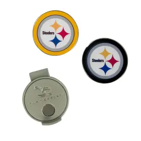 T0234617 Team Effort Nfl Hat Clip - Pittsburgh Steelers