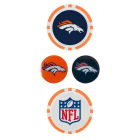 T0235317 Team Effort Nfl Ball Marker Set - Denver Broncos