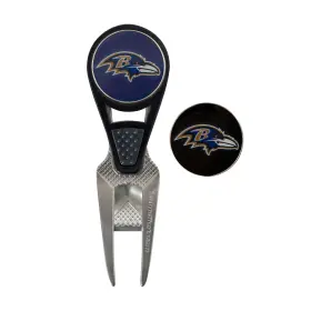 T0240817 Team Effort Nfl Cvx Repair Tool With Ball Marker - Baltimore Ravens
