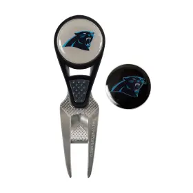 T0241017 Team Effort Nfl Cvx Repair Tool With Ball Marker - Carolina Panthers
