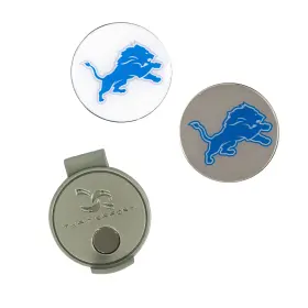 T0244717 Team Effort Nfl Hat Clip - Detroit Lions