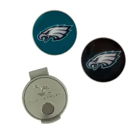 T0245817 Team Effort Nfl Hat Clip - Philadelphia Eagles