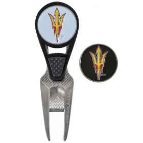T0251017 Team Effort Ncaa Cvx Repair Tool And Ball Marker - Arizona State Sun Devils