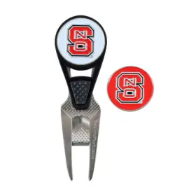 T0251717 Team Effort Ncaa Cvx Repair Tool And Ball Marker - North Carolina State Wolfpack