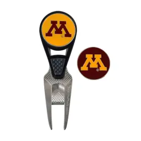 T0252619 Team Effort Ncaa Cvx Repair Tool And Ball Marker - Minnesota Golden Gophers