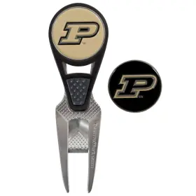 T0253417 Team Effort Ncaa Cvx Repair Tool And Ball Marker - Purdue Boilermakers