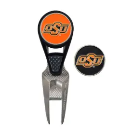 T0254020 Team Effort Ncaa Cvx Repair Tool And Ball Marker - Oklahoma State Cowboys