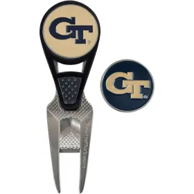 T0254217 Team Effort Ncaa Cvx Repair Tool And Ball Marker - Georgia Tech Yellow Jackets