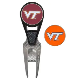 T0254717 Team Effort Ncaa Cvx Repair Tool And Ball Marker - Virginia Tech Hokies