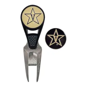 T0257417 Team Effort Ncaa Cvx Repair Tool And Ball Marker - Vanderbilt Commodores