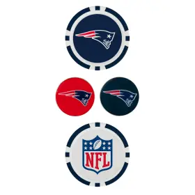 T0278817 Team Effort Nfl Ball Marker Set - New England Patriots