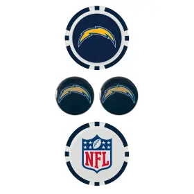 T0279920 Team Effort Nfl Ball Marker Set - Los Angeles Chargers