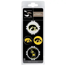 T0320317 Team Effort Ncaa Ball Marker Set - Iowa Hawkeyes