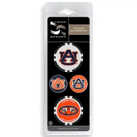 T0322117 Team Effort Ncaa Ball Marker Set - Auburn Tigers