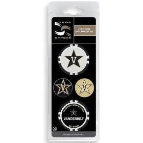 T0327417 Team Effort Ncaa Ball Marker Set - Vanderbilt Commodores