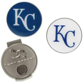 T0348718 Team Effort Mlb Hat Clip And Ball Marker Set - Kansas City Royals