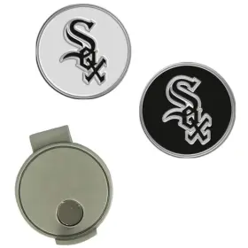 T0349518 Team Effort Mlb Hat Clip And Ball Marker Set - Chicago White Sox